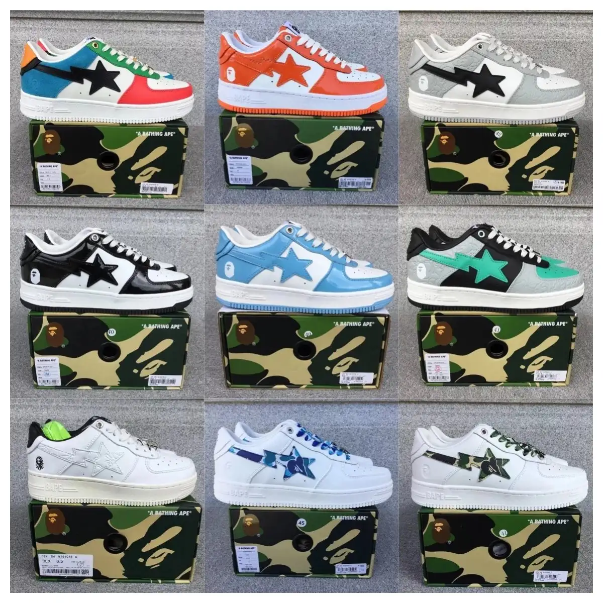 bape shoes (40 CP)